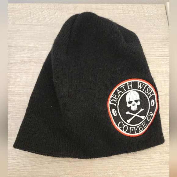 Carhartt Beanie Death Wish Coffee Patch Black - Picture 3 of 4